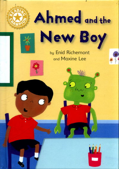 Cover for Reading Champion Ahmed and the New Boy (Book) [Illustrated edition] (2017)