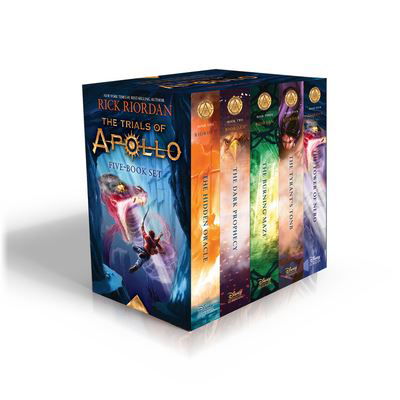 Cover for Rick Riordan · Trials of Apollo, the 5-Book Hardcover Boxed Set (Book) (2020)