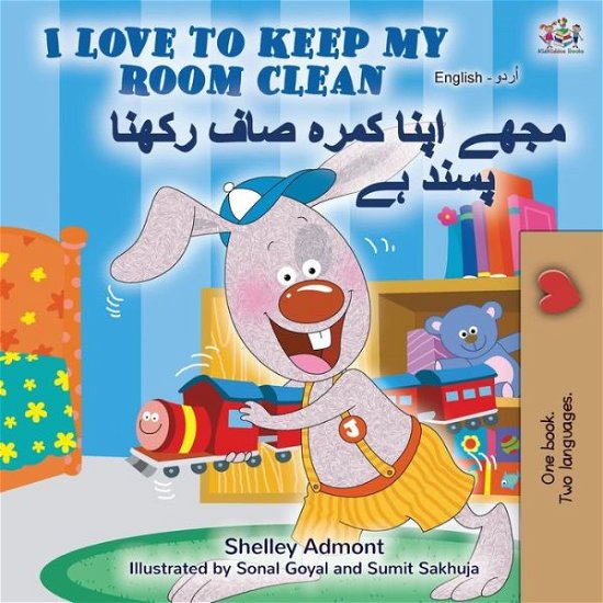 Cover for Admont Shelley Admont · I Love to Keep My Room Clean (English Urdu Bilingual Book) - English Urdu Bilingual Collection (Pocketbok) (2020)