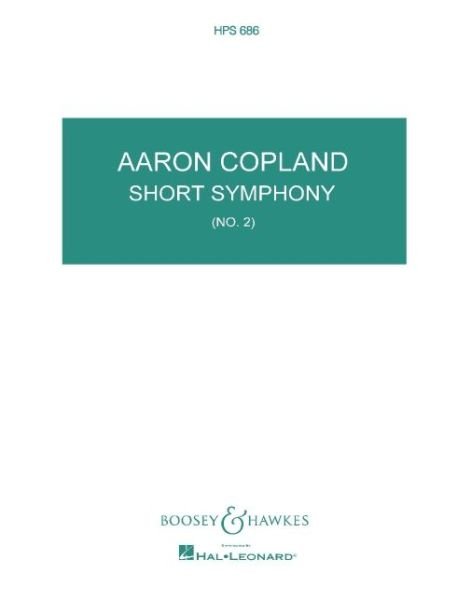 Cover for Aaron Copland · Short Symphony (No. 2) (Book) (2004)