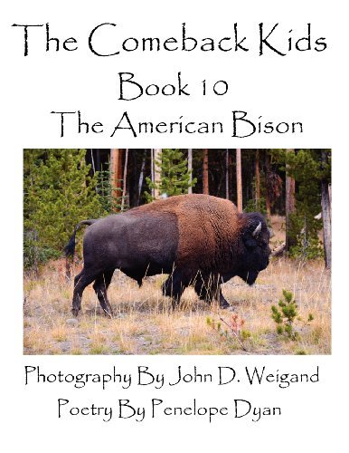 Cover for Penelope Dyan · The Comeback Kids--book 10--the American Bison (Pocketbok) [Large Type edition] (2012)