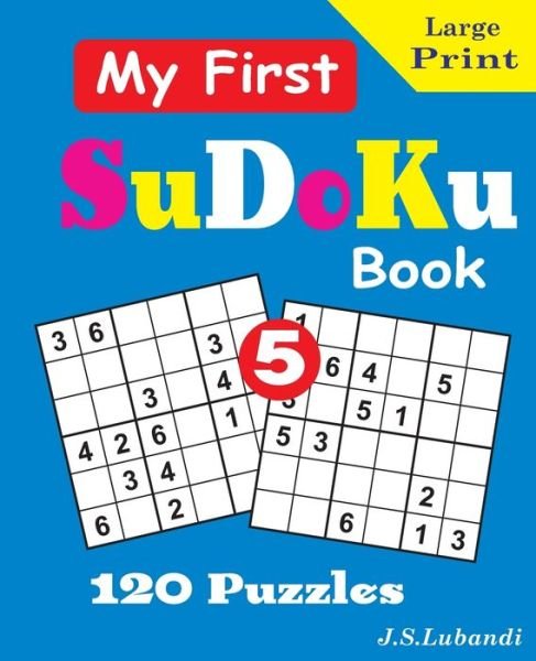 Cover for Jaja Media · My First SuDoKu Book, 5 (Paperback Book) (2019)