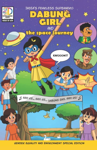 Cover for Saurabh Agarwal · DABUNG GIRL and the Space Journey (Paperback Book) (2019)