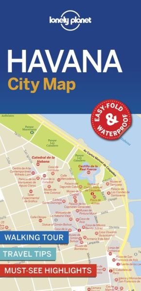 Havana City Map, Lonely Planet (1st ed. Nov. 18) - Lonely Planet - Books - Lonely Planet - 9781787014633 - November 20, 2018