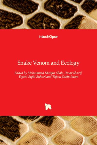 Cover for Mohammad Manjur Shah · Snake Venom and Ecology (Hardcover Book) (2022)