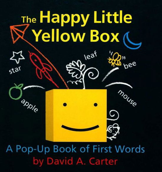 The Happy Little Yellow Box A Pop-Up Book of First Words - David Carter - Boeken - Tango Books - 9781857078633 - 10 maart 2014