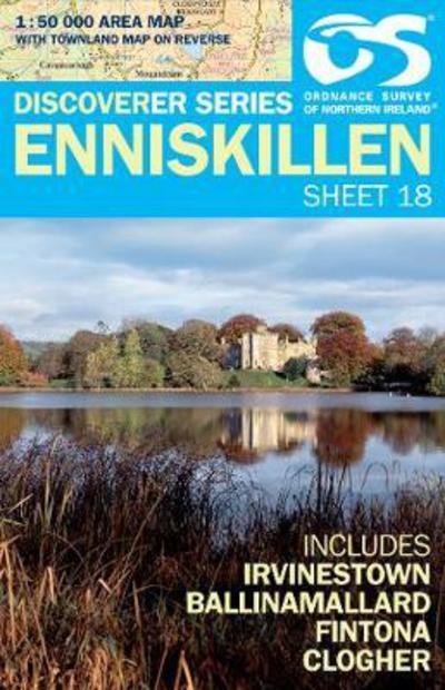 Cover for Ordnance Survey of Northern Ireland · Enniskillen - Irish Discoverer Series (Map) [E edition] (2012)