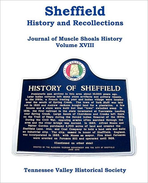 Cover for Tennessee Valley Historical Society · Sheffield - History and Recollections (Paperback Book) (2011)