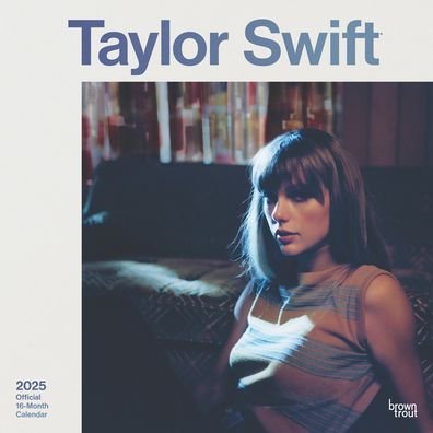 Cover for Taylor Swift Square Wall Calendar 2025 (Paperback Book) (2024)