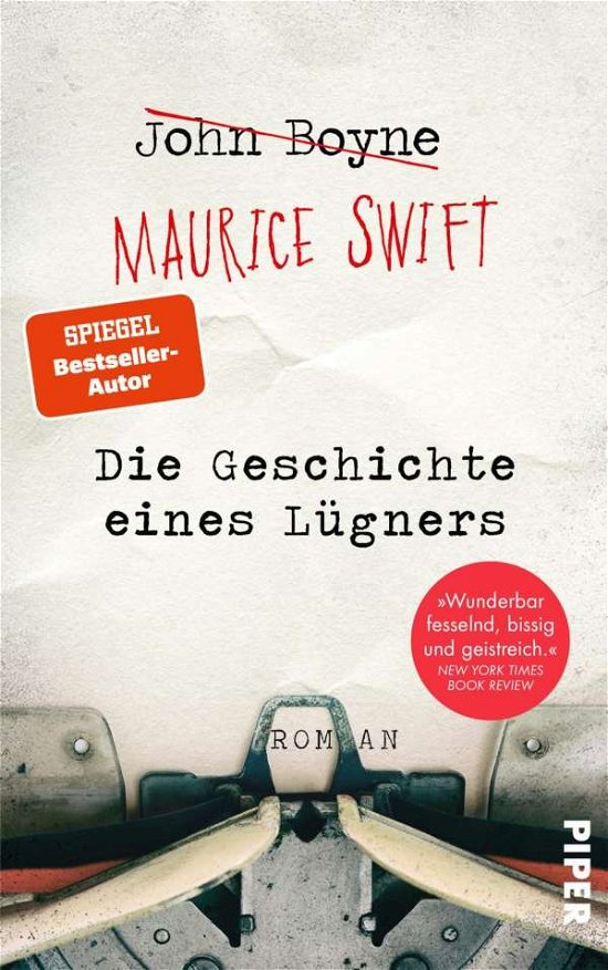 Cover for John Boyne · Die Geschichte Eines Lügners (Bog)