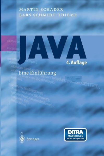 Java: Eine Einfuhrung - Martin Schader - Books - Springer-Verlag Berlin and Heidelberg Gm - 9783540006633 - June 11, 2003