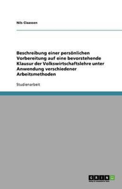 Cover for Claassen · Beschreibung einer persönliche (Book) [German edition] (2008)