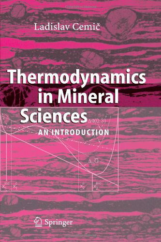 Cover for Ladislav Cemic · Thermodynamics in Mineral Sciences: An Introduction (Paperback Book) (2010)