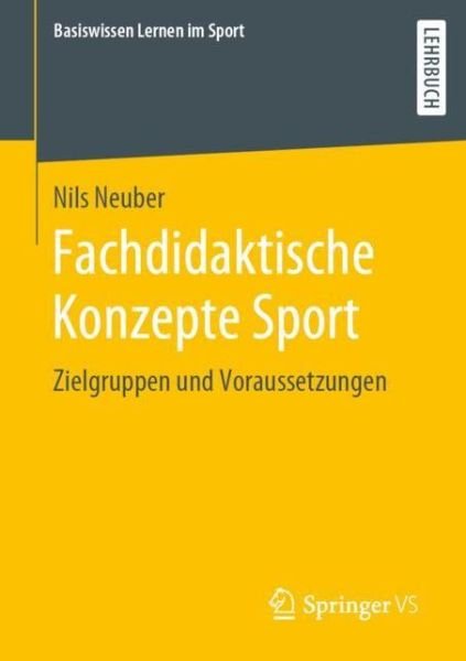 Cover for Neuber · Fachdidaktische Konzepte Sport (Bog) (2020)