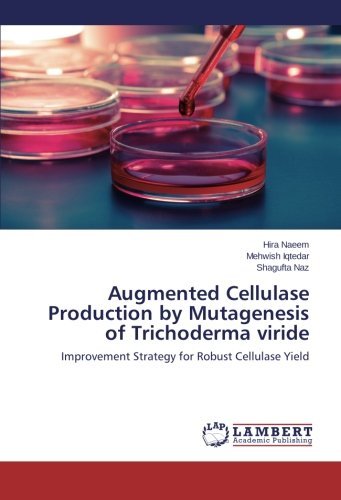 Cover for Shagufta Naz · Augmented Cellulase Production by Mutagenesis of Trichoderma Viride: Improvement Strategy for Robust Cellulase Yield (Paperback Book) (2014)