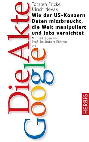 Cover for Fricke · Die Akte Google (Book)