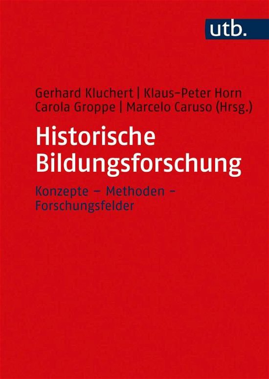 Cover for Kluchert · Historische Bildungsforschung (Bok)