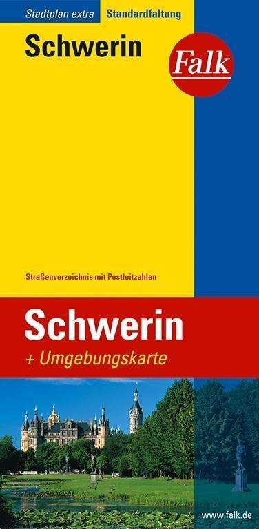 Cover for Mair-Dumont · Falkplan: Schwerin (Inbunden Bok) (2019)