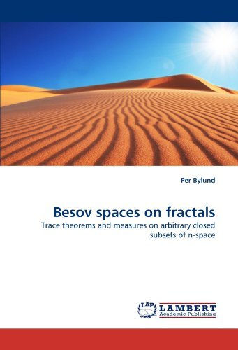 Cover for Per Bylund · Besov Spaces on Fractals: Trace Theorems and Measures on Arbitrary Closed Subsets of N-space (Paperback Book) (2010)