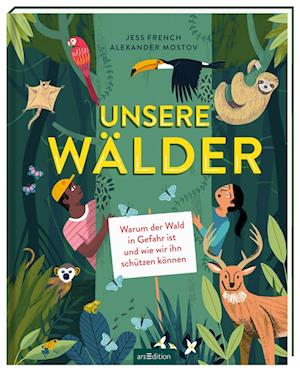 Cover for Jess French · Unsere Wälder (Inbunden Bok) (2022)