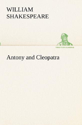 Cover for William Shakespeare · Antony and Cleopatra (Tredition Classics) (Paperback Bog) (2012)