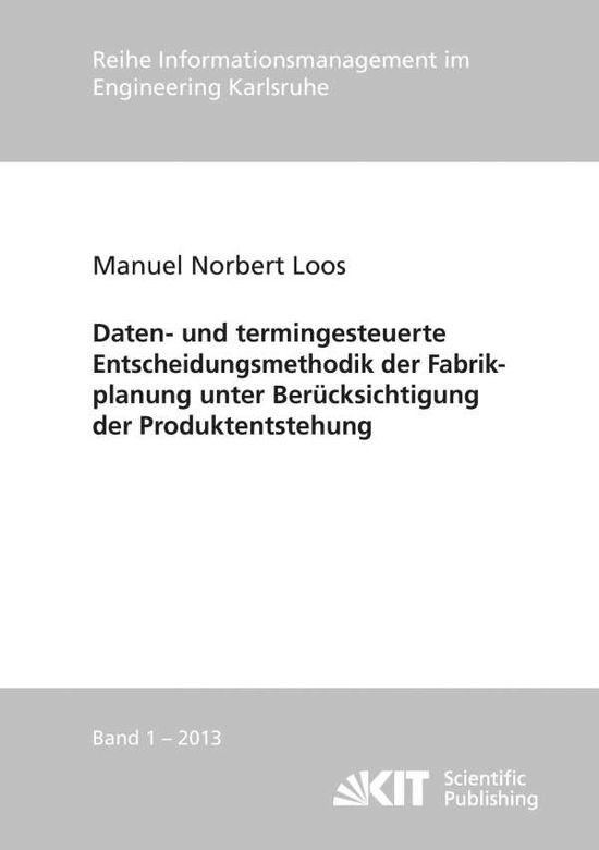 Cover for Loos · Daten- und termingesteuerte Entsch (Book) (2014)