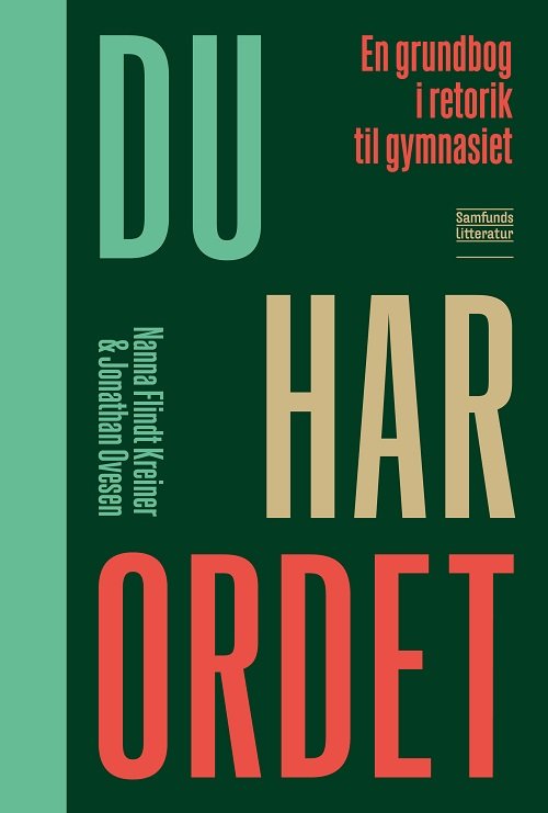 Nanna Flindt Kreiner og Jonathan Ovesen · Du har ordet (Sewn Spine Book) [1º edição] (2024)