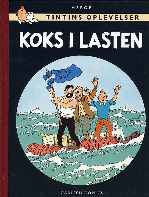 Cover for Hergé · Tintins Oplevelser: Tintin: Koks i lasten - retorudgave (Indbundet Bog) [2. udgave] [Indbundet] (2007)