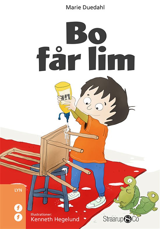 Cover for Marie Duedahl · Lyn: Bo får lim (Hardcover Book) [1e uitgave] (2021)