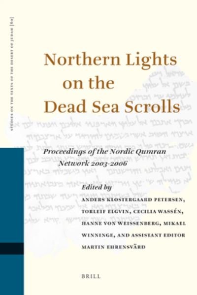 Cover for Anders Klostergaard Petersen · Northern Lights on the Dead Sea Scrolls (Hardcover Book) (2009)