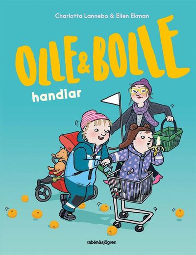 Cover for Charlotta Lannebo · Olle och Bolle: Olle och Bolle handlar (ePUB) (2018)