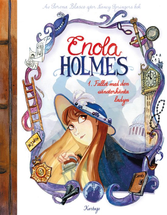 Cover for Serena Blasco · Enola Holmes 2: Fallet med den vänsterhänta ladyn (Bok) (2024)