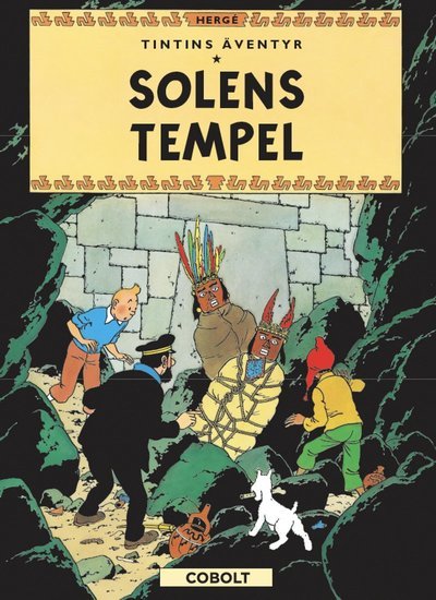Cover for Hergé · Tintins äventyr: Solens tempel (Indbundet Bog) (2020)