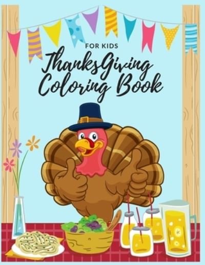 Thanksgiving Coloring Book for Kids - Jaz Mine - Böcker - Independently Published - 9798554302633 - 27 oktober 2020
