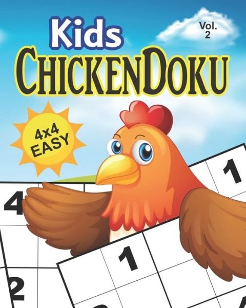 Cover for Lake Cottage Press · ChickenDoku Vol 2 Easy (Pocketbok) (2020)