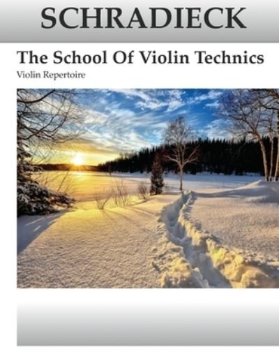 Cover for Schradieck · Schradieck - The School Of Violin Technics (Paperback Book) (2020)