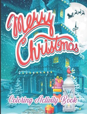 Cover for Ar Dreams Publishing House · Merry Christmas Coloring Activity Book (Paperback Book) (2020)