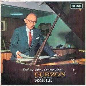 Cover for Curzon Clifford · Brahms Piano Concerto 1 (2l (LP) [180 gram edition] (2016)