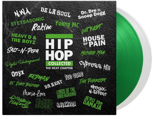 Various Artists · Hip Hop Collected - The Next Chapter (LP) [Limited Light Green & White Vinyl edition] (2023)