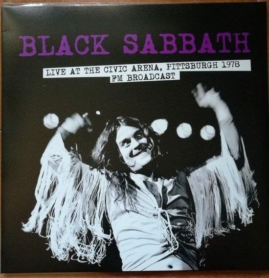 Cover for Black Sabbath · Live At The Civic Arena. Pittsburgh 1978. Fm Broadcast (Pink Vinyl) (LP) (2023)