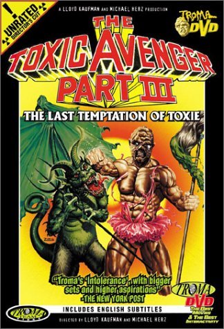 Cover for DVD · The Toxic Avenger Part Iii: the Last Temptation of Toxie (DVD) [Director's cut edition] (2020)