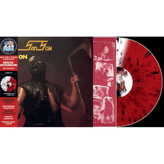 Head On (Red / Clear Splatter Effect Vinyl) - Samson - Música - CULTURE FACTORY - 0819514012634 - 26 de enero de 2024