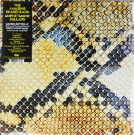Cover for Amazing Snakeheads · Amphetamine Ballads (LP) [Limited edition] (2014)