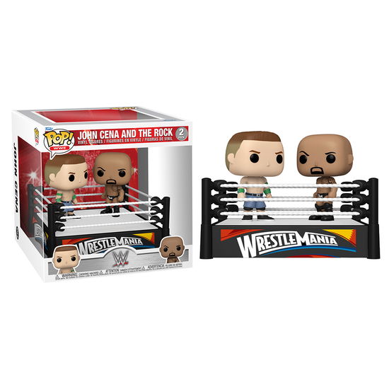 Funko Pop Moment: Wwe- Cena vs Rock - Funko - Otros - Funko - 0889698614634 - 22 de junio de 2022