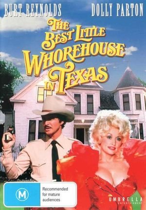 Cover for Reynolds, Burt, Parton, Dolly, Deluise, Dom, Nabors, Jim, Higgins, Colin · The Best Little Whorehouse in Texas (DVD) (2016)