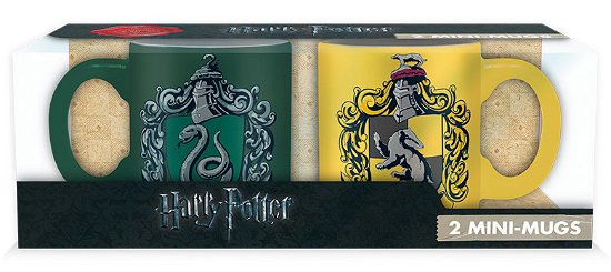 Cover for Harry Potter: ABYstyle · HARRY POTTER - Set 2 Mini-Mugs - Serpentard &amp; Pouf (MERCH) (2019)