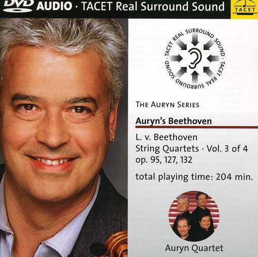 Cover for Beethoven Ludwig Van · String Quartets, Op. 95, 127 and 132 (Auryn Quartet) (DVD) (2007)