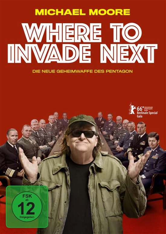 Cover for Michael Moore · Where to Invade Next (DVD) (2016)