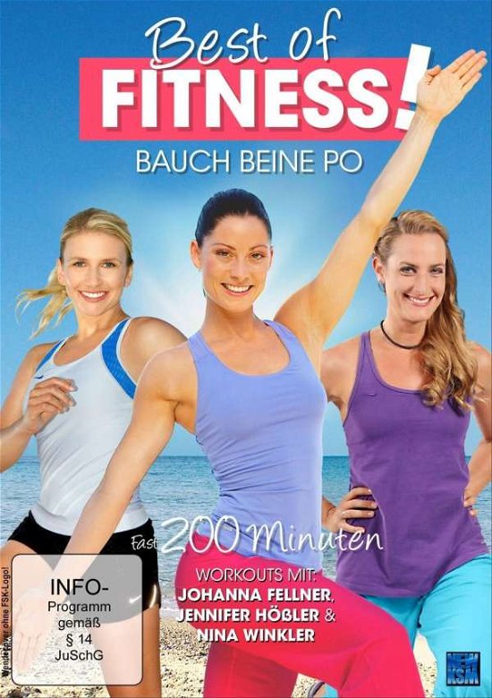 Cover for Best of Fitness - Bauch Beine Po 3auf1 (Fellner+Winkler+Hößler) (DVD) (DVD) (2019)