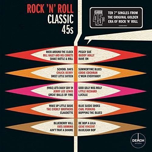 Classic 45s: Rock N Roll / Various - Classic 45s: Rock N Roll / Various - Muziek - DEMON - 5014797893634 - 27 mei 2016